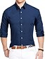 cheap Men&#039;s Shirts-Men&#039;s Shirt Dress Shirt Collar Solid Colored White Black Blue Pink Wine Long Sleeve Daily Tops Formal / Spring / Fall