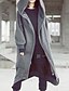 cheap Coats &amp; Trench Coats-Women&#039;s Coat Casual Jacket Hoodie Jacket Casual Daily Going out Winter Fall Maxi Coat Regular Fit Warm Lightweight Casual Jacket Long Sleeve Solid Color Full Zip Green Blue Gray