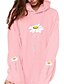 cheap Hoodies &amp; Sweatshirts-Basic Casual Women&#039;s Pullover Hoodie with Graphic Butterfly
