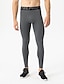 cheap Running &amp; Jogging Clothing-Men&#039;s Athletic Compression Pants with Phone Pocket