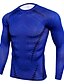 cheap Running &amp; Jogging Clothing-Men&#039;s Compression Shirt Running Shirt Long Sleeve Base Layer Athletic Spring Spandex Breathable Moisture Wicking Soft Fitness Gym Workout Running Sportswear Activewear Optical Illusion 3# 4# 5#