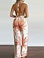 economico Jumpsuits &amp; Rompers-tuta da donna estiva stampa digitale tuta da donna con spacco colorato