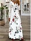 cheap Maxi Dresses-Women&#039;s Floral Lace Pleated Maxi Dress