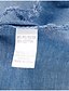 preiswerte Maxi-Kleider-Damen blusenkleid Casual kleid Etuikleid Gespleisst Bedruckt Hemdkragen Maxikleid Basic Täglich Langarm Sommer Frühling
