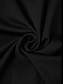 billige Afslappede kjoler-Sort semi formel kjole til kvinder  Ren farvet blondekjole med lange ærmer  V hals  Vinter efterårskollektion 2023  S M L XL 2XL 3XL