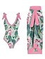 cheap Tankini-Women&#039;s Floral Printed Sports Tankini Swimwear