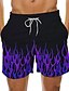 cheap Pants-Men&#039;s Swimwear Board Shorts Swimsuit Drawstring Red Swimwear Bathing Suits Casual / Summer / Beach