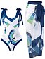 cheap Tankini-Women&#039;s Graphic Tankini Swimwear 2 Piece Summer Suit