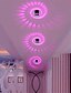 preiswerte Indoor-Wandleuchten-Abblendbar Farbverläufe Modern Nordischer Stil LED Wandleuchten Metall Wandleuchte 90-264V 3 W