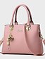 billige Linen Shop-Women&#039;s Crossbody Bag PU Leather Solid Color Shoulder Bag