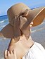 cheap Women&#039;s Accessories-Women&#039;s Big Bowknot Straw Hat