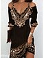 cheap Mini Dresses-Stylish Women&#039;s Black Mini Ethnic Dress