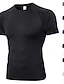 cheap Running &amp; Jogging Clothing-Men&#039;s Athleisure Quick Dry Spandex Compression Tee