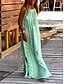 preiswerte Maxi-Kleider-Damen Casual kleid skims dress Geometrisch Bedruckt Gurt Maxikleid Brautkleider schlicht Täglich Verabredung Ärmellos Sommer Frühling