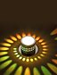 baratos Iluminação Para Paredes-Criativo / Novo Design LED / Contemporâneo Moderno Luminárias de parede Sala de Estar / Lojas / Cafés Alumínio Luz de parede IP44 AC100-240V 1 W / Led Integrado