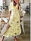 cheap Maxi Dresses-Floral Print Women&#039;s Maxi Dress for Summer