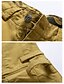 cheap Men&#039;s Bottoms-Men&#039;s Cargo Shorts Bermuda shorts with Side Pocket Multi Pocket Flap Pocket Solid Color Going out Streetwear 100% Cotton Fashion Cargo Shorts ArmyGreen Blue