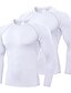 cheap Running &amp; Jogging Clothing-Men&#039;s Compression Running Shirt Long Sleeve Spandex