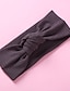 abordables Foulards pour enfants-Accessoires Cheveux Bébé 1 PCS Fille Doux Floral Noeud Noir Blanche Jaune