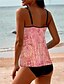 cheap Tankini-Women&#039;s Polka Dot 2 Piece Tankini Swimwear