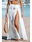 cheap Cover-Ups-Grandma Style Women&#039;s Beachwear Skirt in Satin Chiffon