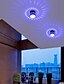 billige Innendørs vegglamper-Kreativ / Nytt Design LED / Moderne Moderne Vegglamper Stue / butikker / cafeer Aluminum Vegglampe IP44 AC100-240V 1 W / Integrert LED