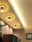 billige Indendørs væglamper-Kreativ / Nyt Design LED / Moderne Moderne Væglamper Stue / butikker / cafeer Aluminium Væglys IP44 100-240 V 1 W / Integreret LED