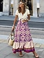 cheap Skirts-Boho Street Women&#039;s Maxi Swing Skirt in Polyester