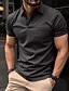 cheap Polos-Men&#039;s Basic Casual Summer Polo Shirt