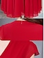 preiswerte Maxi-Kleider-Damen Maxikleid Weißes Kleid Casual kleid Chiffon-Kleid Einfarbig Brautkleider schlicht Reifen Outdoor Täglich Wochenende Rüschen Kurzarm V Ausschnitt Kleid Regular Fit Weiß Rosa Rote Sommer Frühling