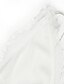 abordables Robes Maxi-robe de soirée femme robe en dentelle robe swing robe longue robe maxi blanc sans manches couleur pure dentelle printemps été profonde v soirée romantique s m l xl