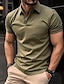 cheap Polos-Men&#039;s Basic Casual Summer Polo Shirt