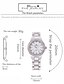 baratos Relógios Masculinos-Mulheres Bracele Relógio Relógio de diamante Analógico Quartzo senhoras Criativo Linda e elegante / Japanês / Blinging