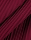 abordables Vestidos Maxi-Mujer Vestido largo maxi Vestido de Columpio Blanco Negro Rosa Vino Azul claro Sin Mangas Frunce Retazos Color sólido Cuello halter Primavera Verano Fiesta Elegante 2022 S M L XL / Maxi