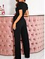 cheap Jumpsuits-Elegant Women&#039;s Office Jumpsuits in Solid Colors