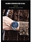 billige Herre Ure-benyar quartz ur til mænd ridsefast analogt armbåndsur kalender kronograf tachymeter vandtæt rustfrit stål ur han ur