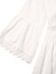 cheap Casual Dresses-Elegant Embroidered Lace Mini Dress for Women