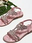 preiswerte Sandals-Elegante Sommer Strandsandalen für Damen mit Strass