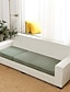 cheap Home Textiles-Stretch Sofa seat Cushion Cover Slipcover Elastic Couch Armchair Loveseat 4 or 3 Seater Grey Plain Solid Soft Durable Washable