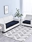 cheap Home Textiles-Stretch Sofa seat Cushion Cover Slipcover Elastic Couch Armchair Loveseat 4 or 3 Seater Grey Plain Solid Soft Durable Washable