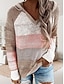 cheap Sweaters-Women&#039;s Crochet Knit Pullover Hooded Sweater Jumper