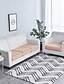 cheap Home Textiles-Stretch Sofa seat Cushion Cover Slipcover Elastic Couch Armchair Loveseat 4 or 3 Seater Grey Plain Solid Soft Durable Washable