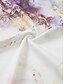 abordables T-shirts-Mujer Camiseta Graphic Impresión de mármol Blanco Estampado Manga Corta Diario Fin de semana Básico Escote Redondo Ajuste regular