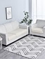 cheap Home Textiles-Stretch Sofa seat Cushion Cover Slipcover Elastic Couch Armchair Loveseat 4 or 3 Seater Grey Plain Solid Soft Durable Washable