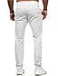 cheap Pants-Men&#039;s Basic Casual Classic Zipper Vintage Dress Pants Pants Chinos Full Length Pants Inelastic Business Daily Wear Cotton Solid Colored Mid Waist White Black Pink Khaki Dark Gray M L XL XXL