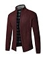 cheap Cardigan Sweaters-Men&#039;s Casual Winter Fleece Sweater Jacket Zipper Pocket