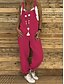 cheap Jumpsuits-Streetwear Women&#039;s Bib Overalls with Utility Pocket
