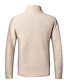 cheap Cardigan Sweaters-Men&#039;s Casual Winter Fleece Sweater Jacket Zipper Pocket