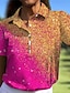 preiswerte Polo Top-Sun Protection Gradient Golf Polo Shirt