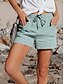 cheap Shorts-Casual Women&#039;s Cotton Blend Wide Leg Shorts